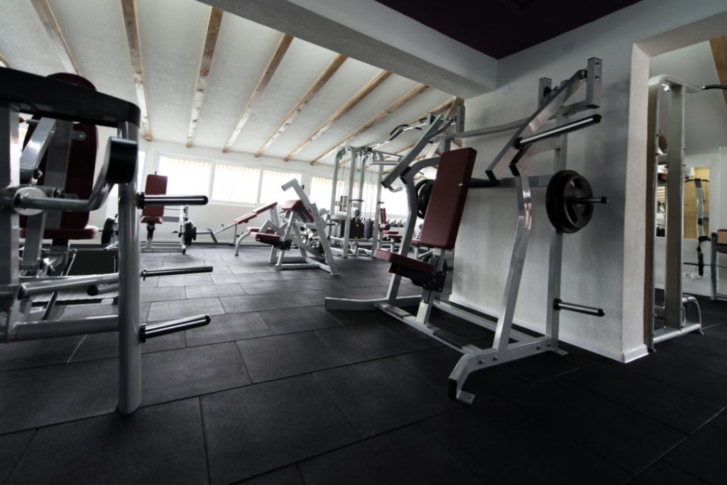 military fitness center security system